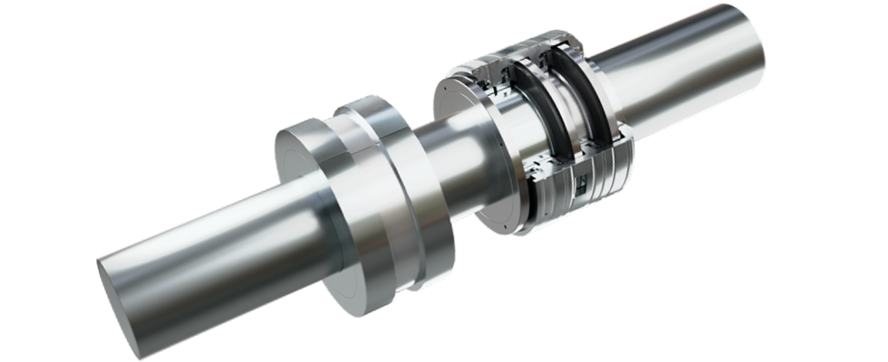 IMAGE 1: A 3D model of a coaxial seal, a critical component designed to help prevent leaks and keep compressors running reliably (Image courtesy of John Crane)