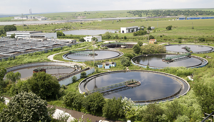 Wastewater plant