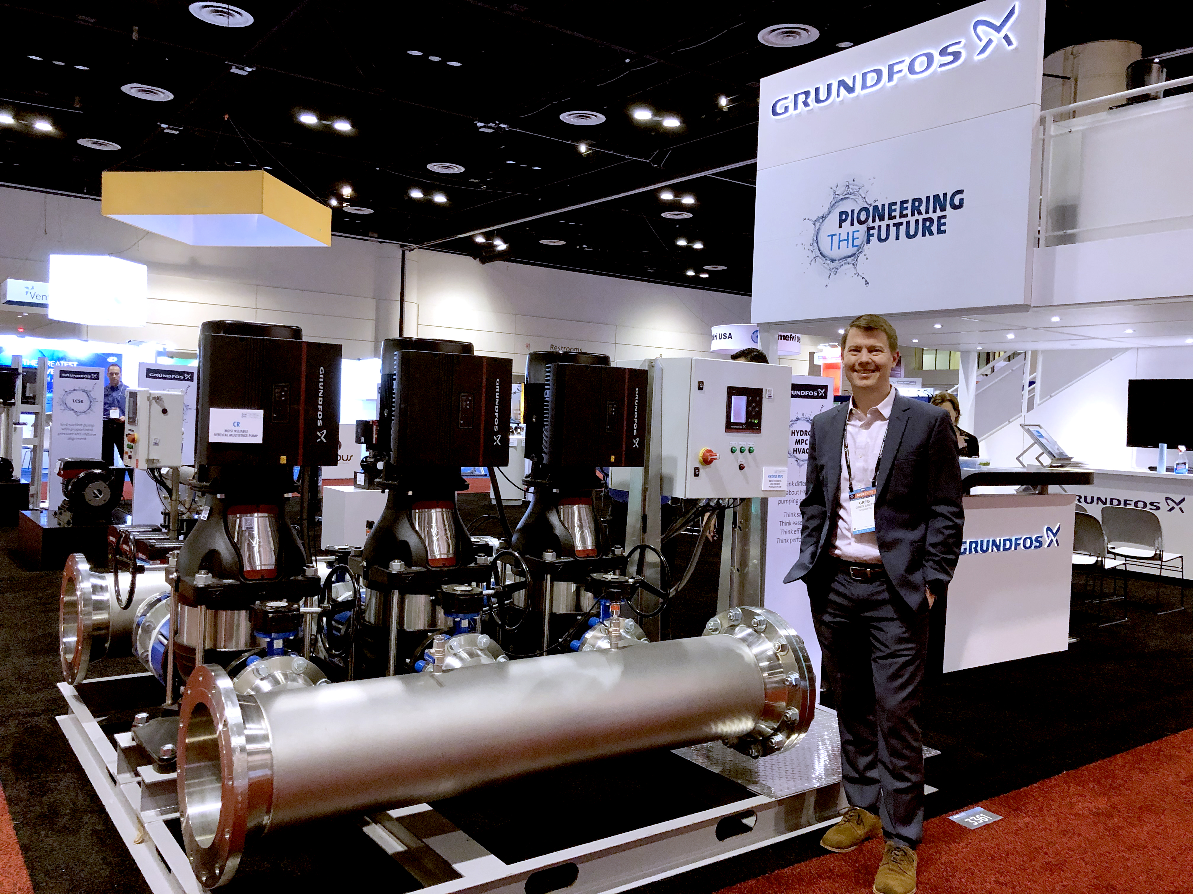 Grundfos at the AHR Expo