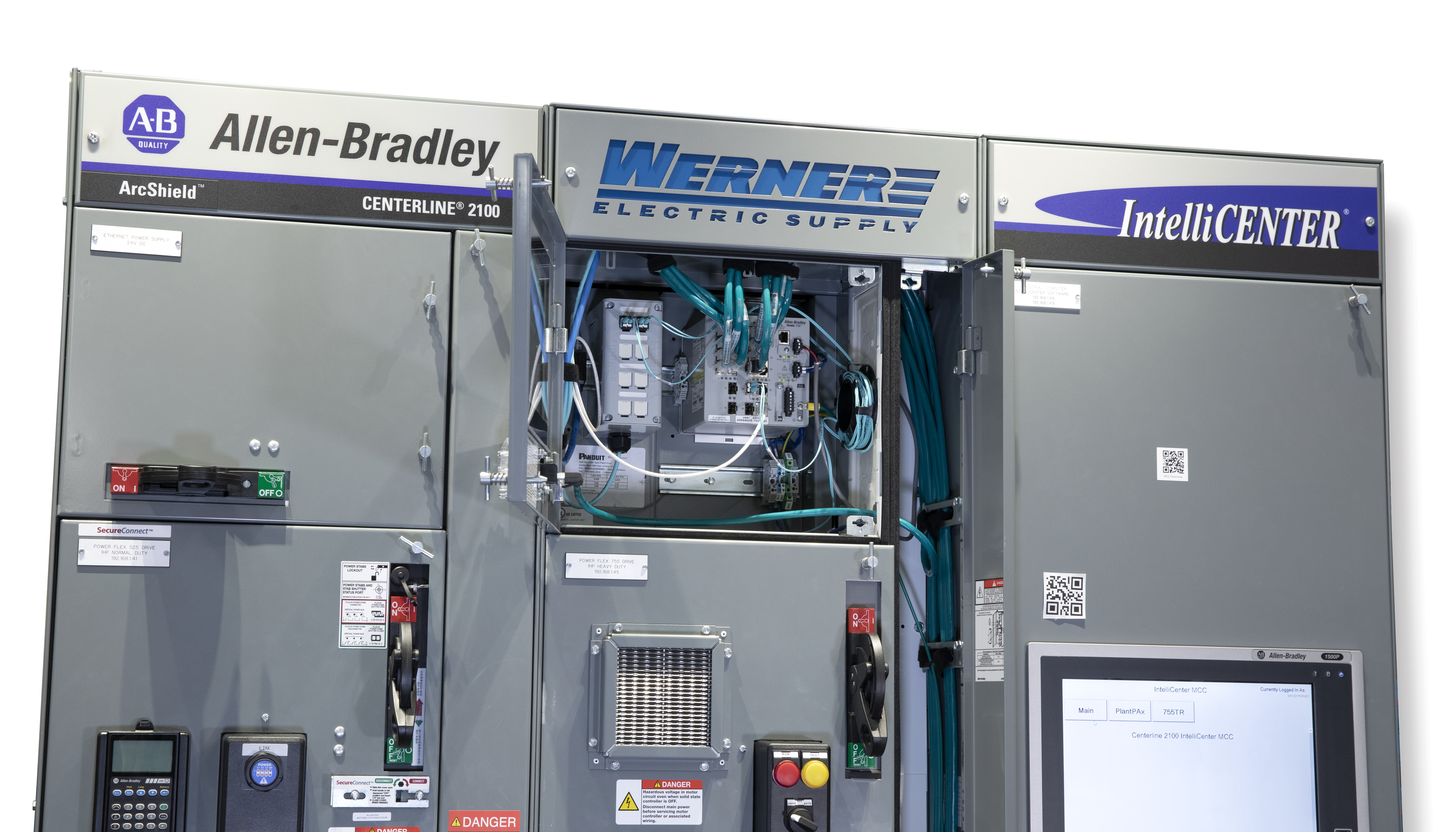 Motor Control Center (Image courtesy of Werner Electric)