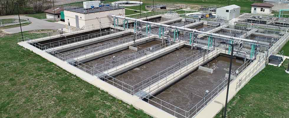 Michigan wastewater treatment center