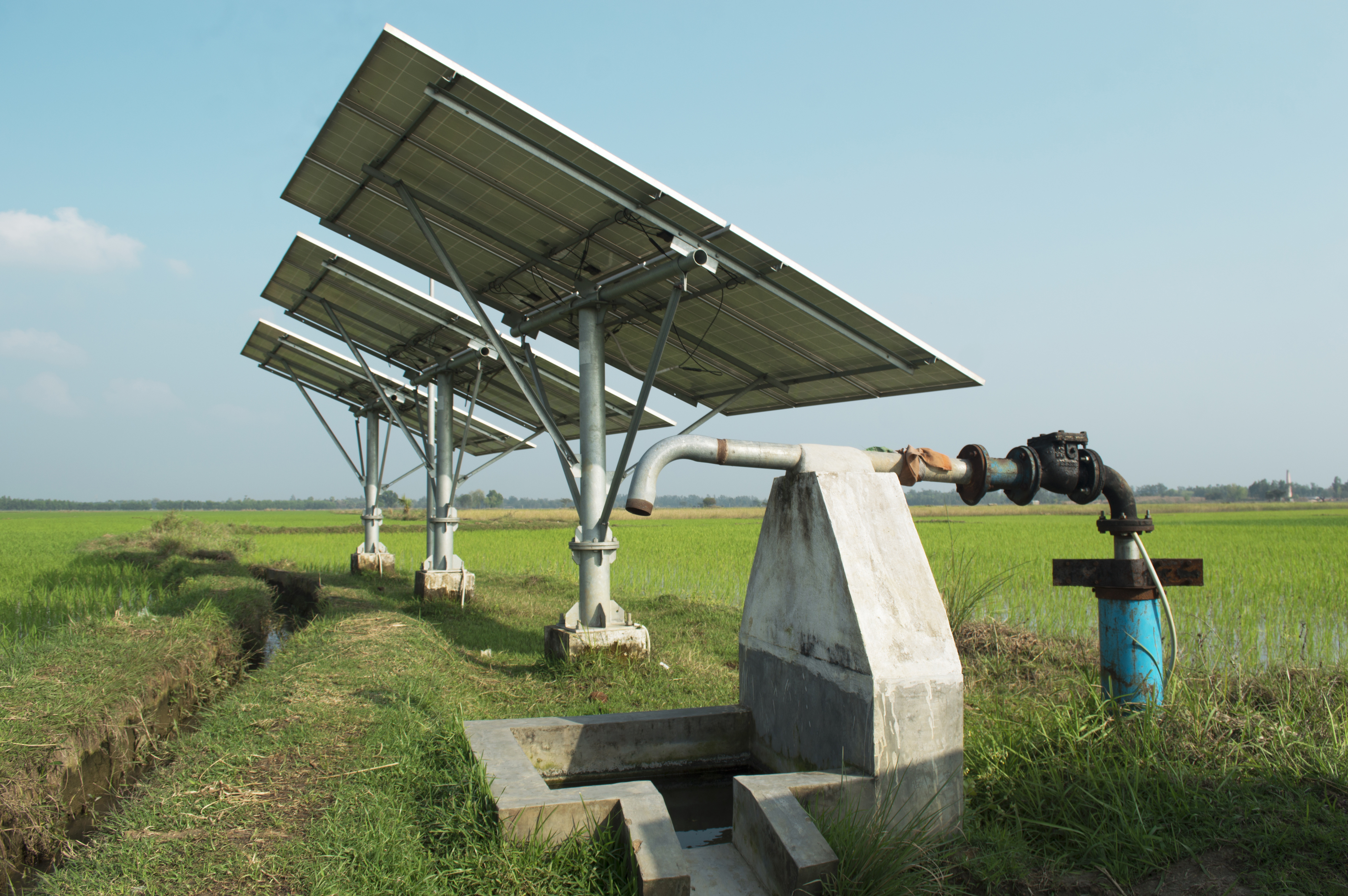 solar power pump for irrigation