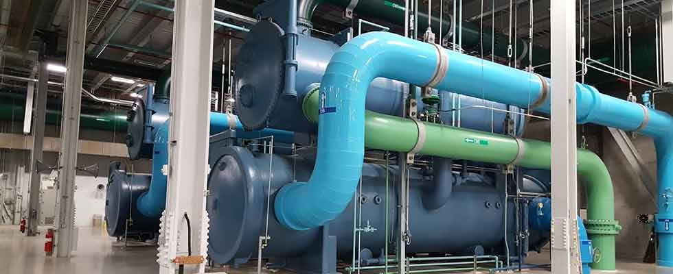 Steam and chilled water production facilities