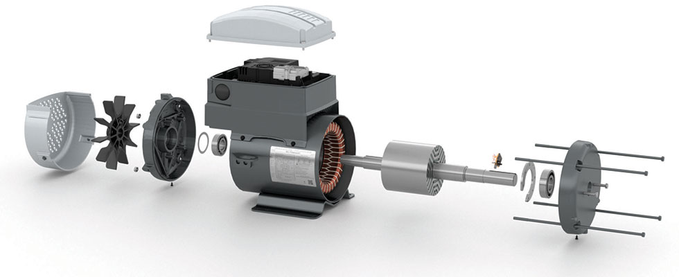 Ferrite-Assisted Motor