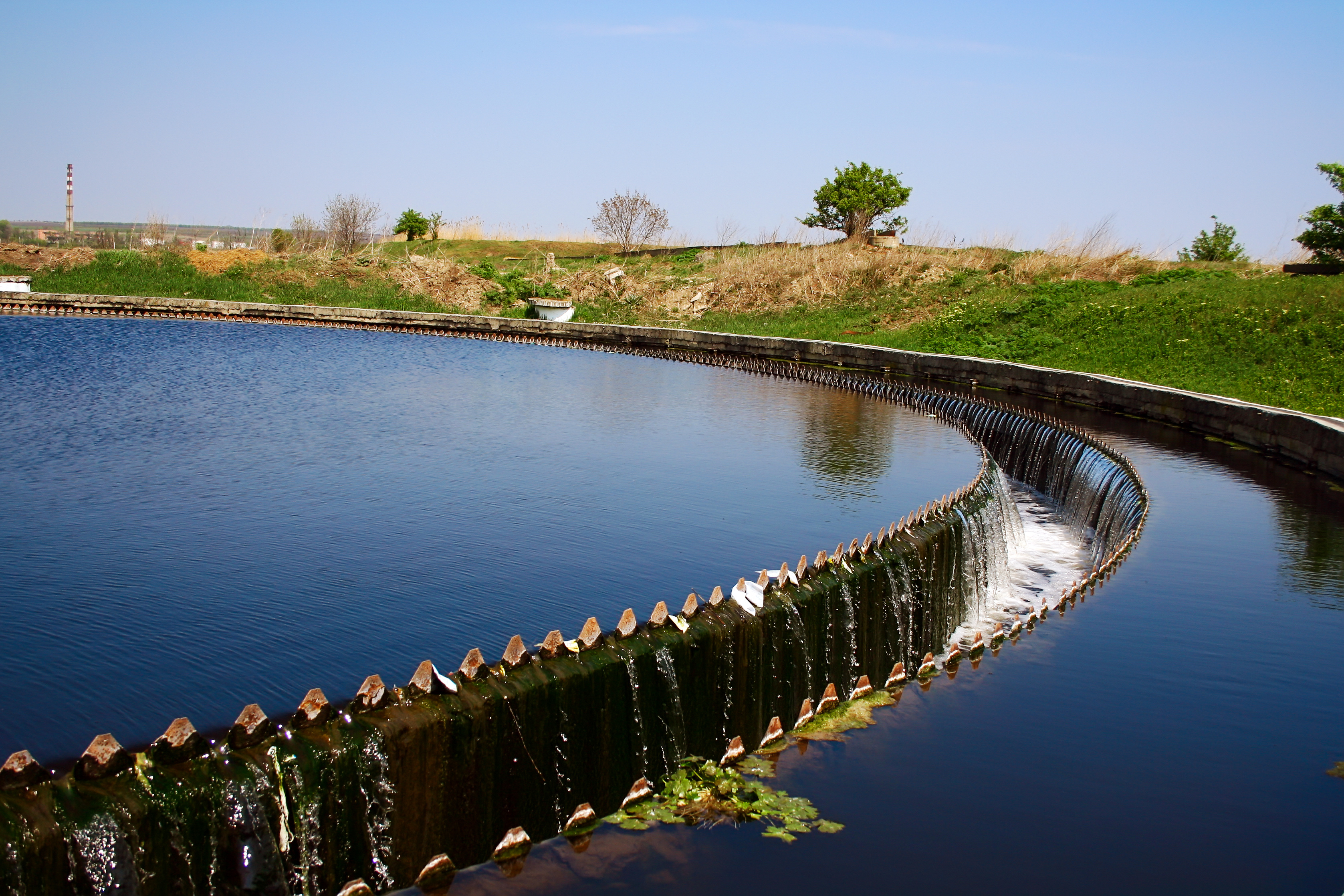 wastewater treatment plant