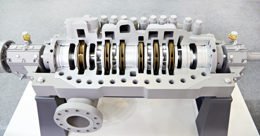 IMAGE 1: Multistage horizontal centrifugal pump (Images courtesy of SoftInWay)