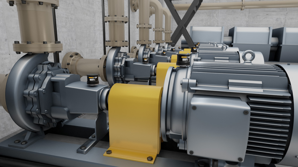 IMAGE 1: Changes in a machine’s vibration patterns are an indicator of potential problems. (Images courtesy of Fluke)