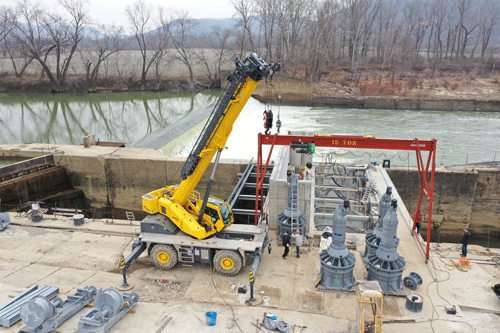 The project focused attention on abandoned lock chambers along the Kentucky River. (Image courtesy of Xylem)