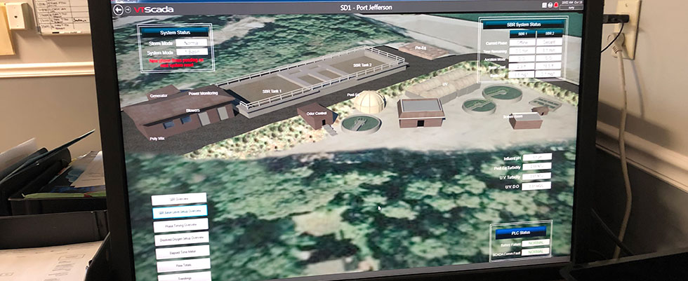 Suffolk County DPW implemented a SCADA system to more proactively manage their sewer system and better manage their inventory.
