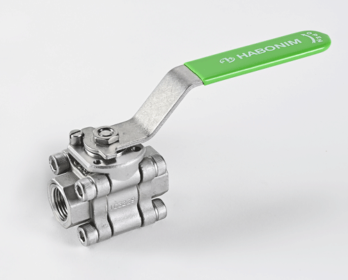 IMAGE 2: Three-piece ball valve