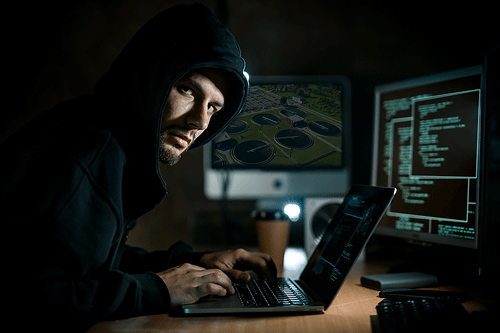 Hacker Stock Image