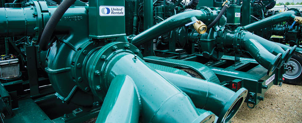 A high-head pump is often the optimal solution when pushing a liquid uphill or over a significant distance.