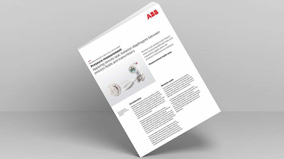 Applying Remote Seal, Isolation Diaphragms to Difficult Pressure Measurement Challenges