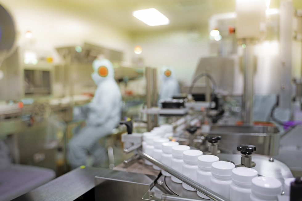 pharmaceutical processing facility