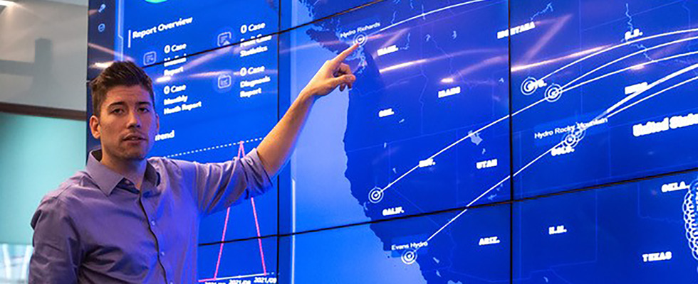 Monitoring and diagnostic center provides oversight to data gathered across global network of wirelessly monitored assets
