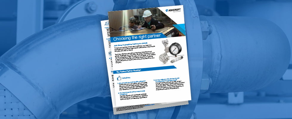 9 Questions to Get the Right Pressure & Temperature Instruments