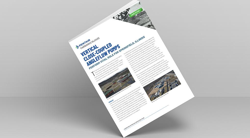 Vertical Angleflow Pumps Help Protect Large Community