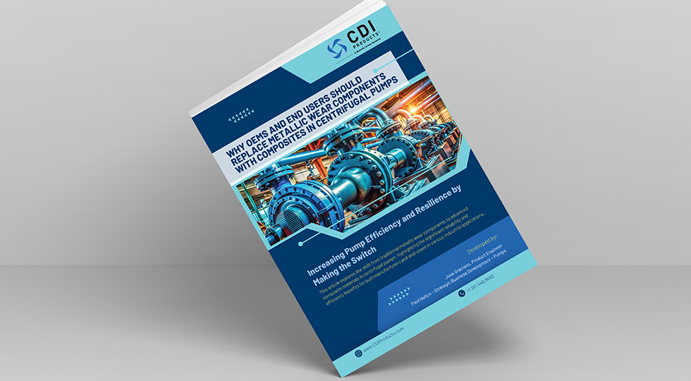 Why OEMs & End Users Should Replace Metallic Wear Components With Composites in Centrifugal Pumps
