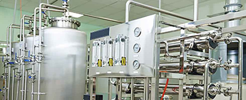Drinking water disinfection facility  