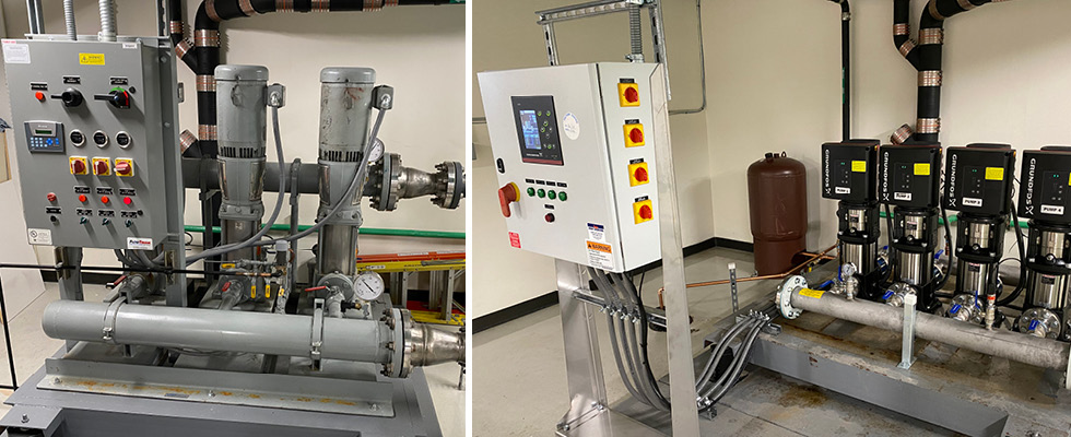 Smart Pumps in Commercial Hydronic HVAC Systems