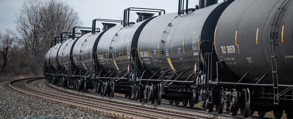 IMAGE 1: A tanker train (Image courtesy of ABB)
