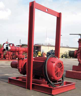 Ejector pump, an example of an end suction centrifugal pump