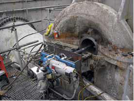 Circulating pump seal replacement