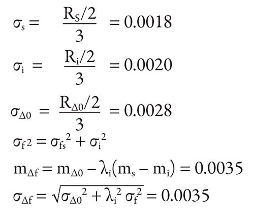 Formulas