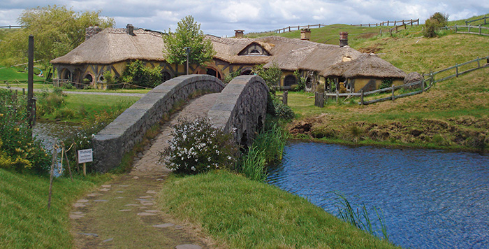 The Hobbit’s New Zealand movie set now has a new pub. Photo courtesy of Orenco Systems®, Inc. 