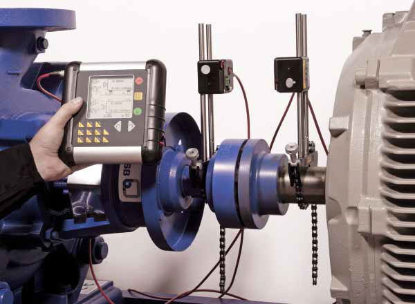 A laser alignment system will record values for you.