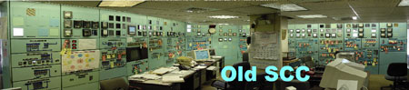 The DWSD System Control Center with relay control logic prior to modernization.