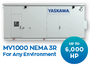 MV1000 NEMA 3R Medium Voltage Drive