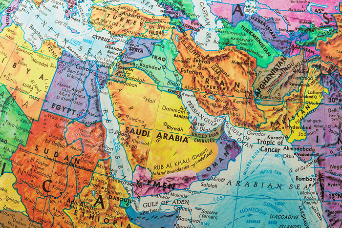 Middle East Map