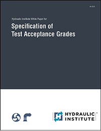 Specifications of Test Acceptance Grade White Paper