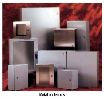 Metal electrical enclosures