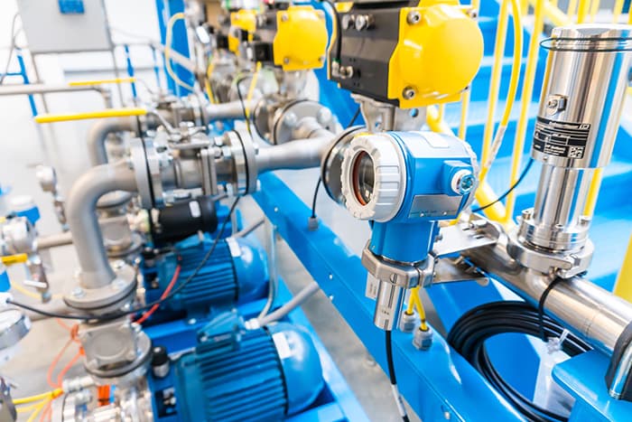 instrumented pump unit
