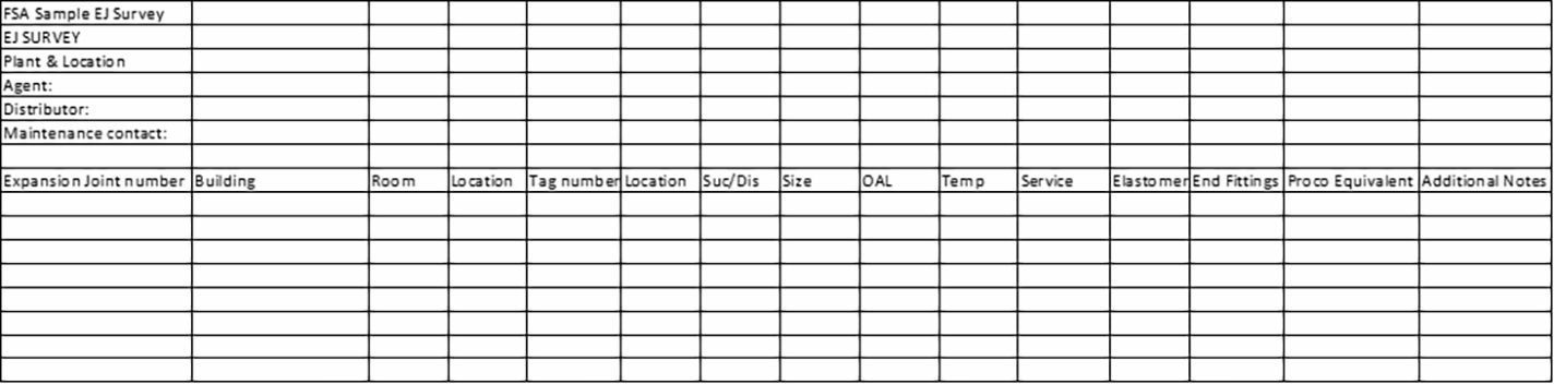 Sample Spread Sheet