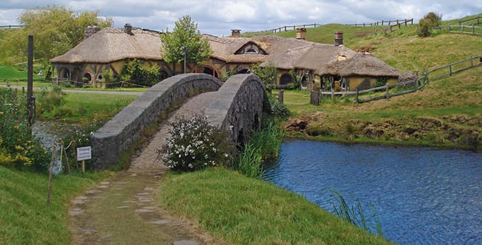 The Hobbit’s New Zealand movie set now has a new pub. Photo courtesy of Orenco Systems®, Inc. 