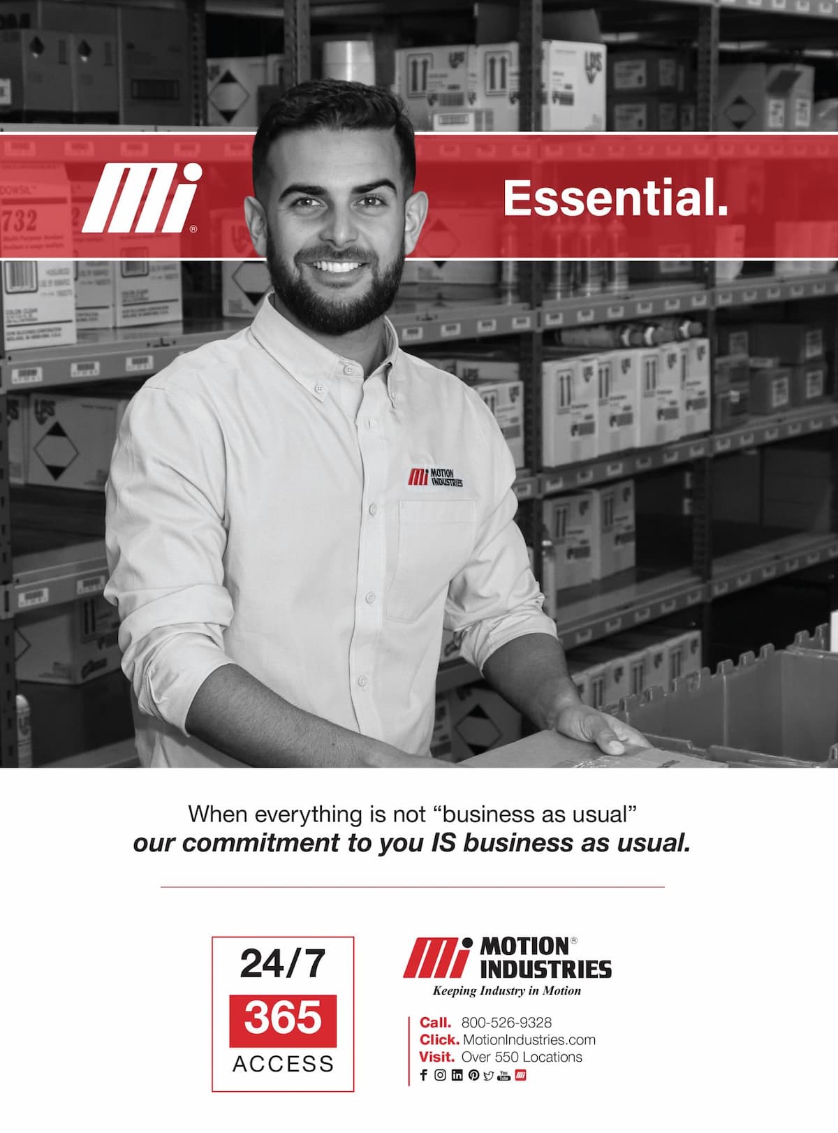 essential ad campaign