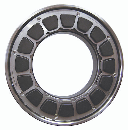 Solid polymer thrust bearings are engineered with temperature capabilities beyon