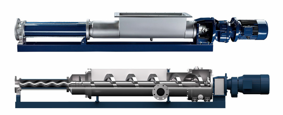 IMAGE 1: Open hopper style progressive cavity pump (Images courtesy of SEEPEX)