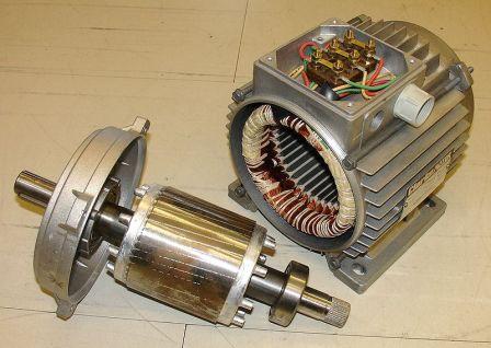 Stator, rotor and motor housing