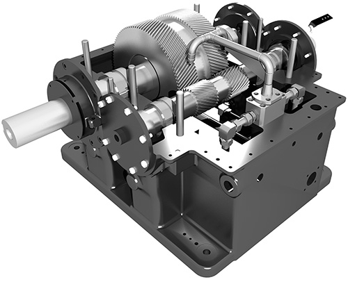 Gear teeth are designed for accuracy to ensure compliance with industry noise and vibration specifications.