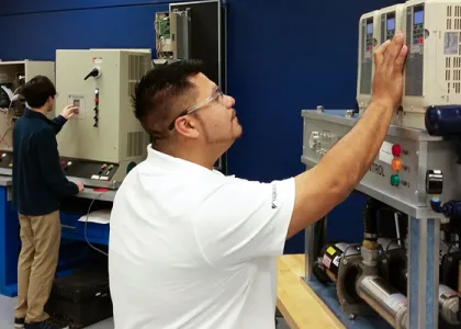 IMAGE 1: Training channel and service providers is critical to aftermarket success. (Images courtesy of Yaskawa America, Inc.)