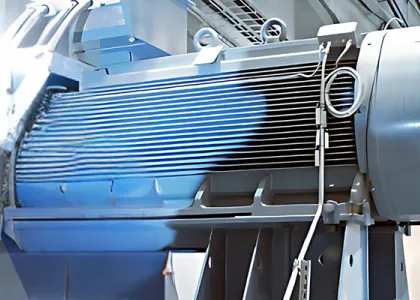 Large motor in a facility (Image courtesy of ABB)