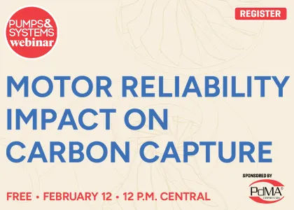 Motor Reliability Impact on Carbon Capture