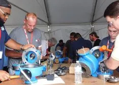 Geiger Event Tops 300, Gives Hands-on Training