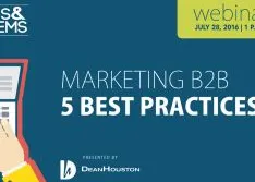 Want to Learn the 5 Best Practices for Marketing B2B?