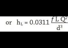 Calculating Head Loss in a Pipeline