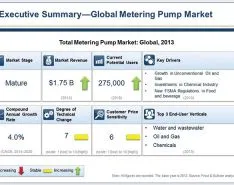 Global Clean Water Needs Drive Growth for Metering Pumps